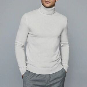 Reiss Ramble Cashmere Turtleneck Size L NWT